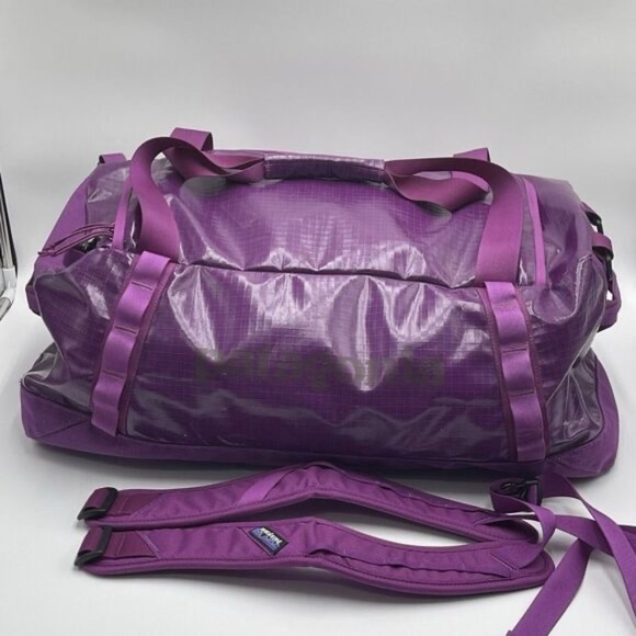 Patagonia Other - Patagonia Black Hole Duffle Bag 60L Purple Backpack Limited RARE Color Luggage